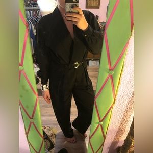 Vintage Chaus Jumpsuit With Belt